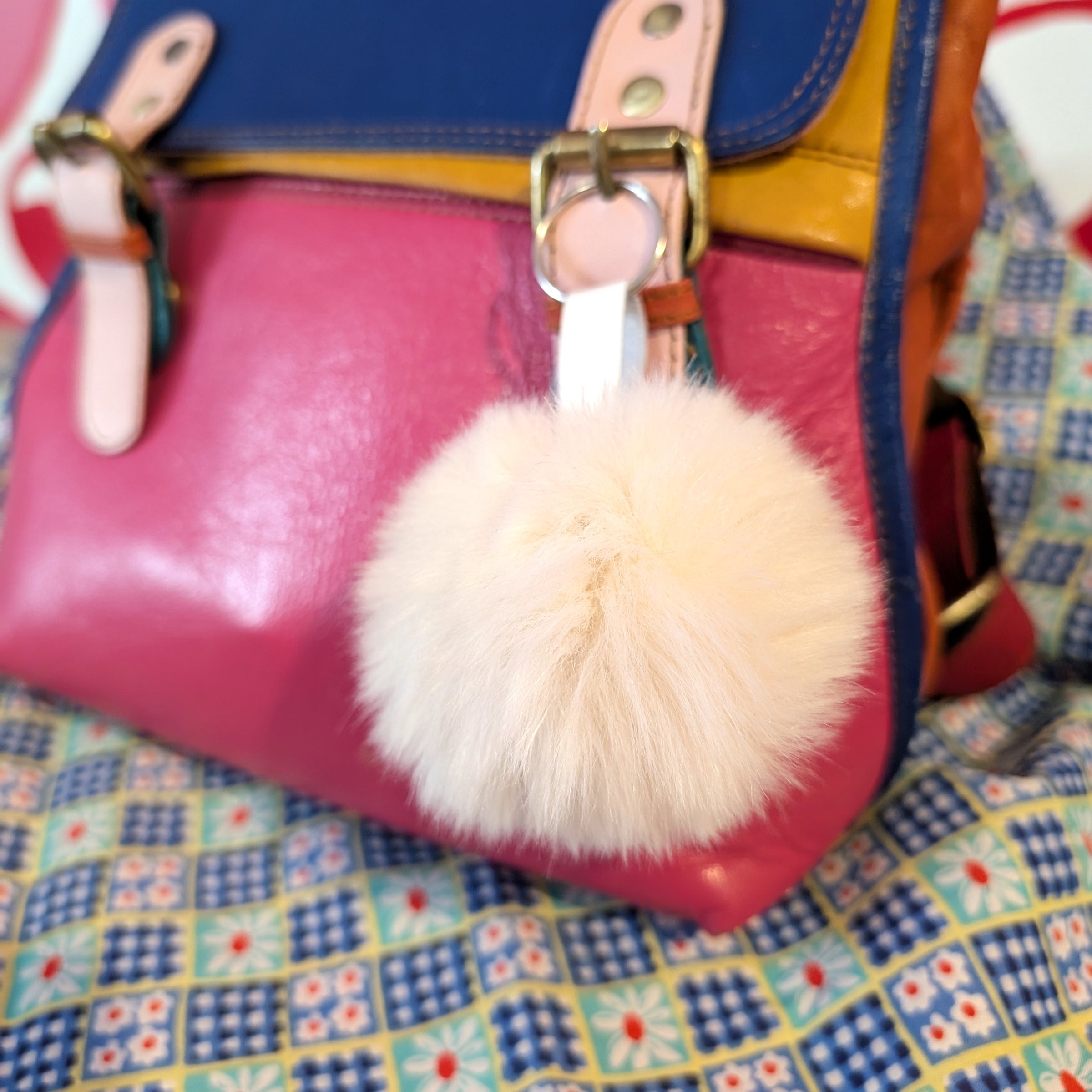 Paul Frank? Backpack? With Furry Pompom Bag Charm - NWT Products main image 3